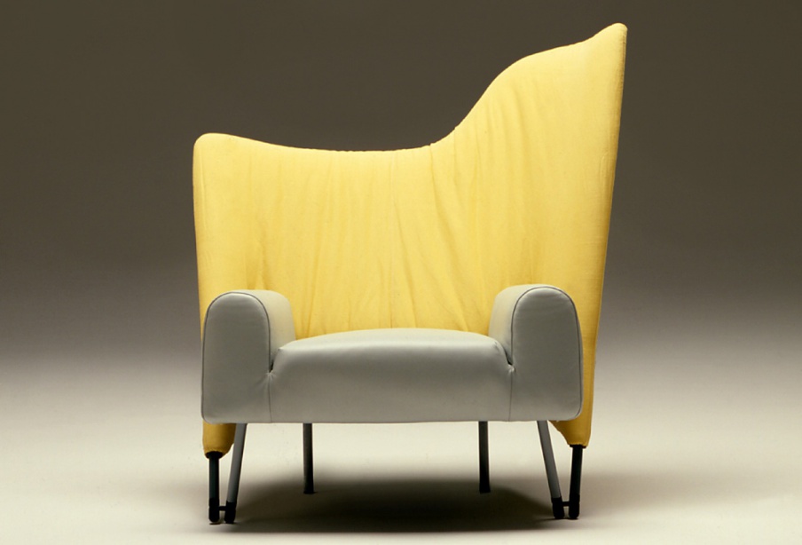 Sessel mit hoher Rückenlehne 654 TORSO, Cassina