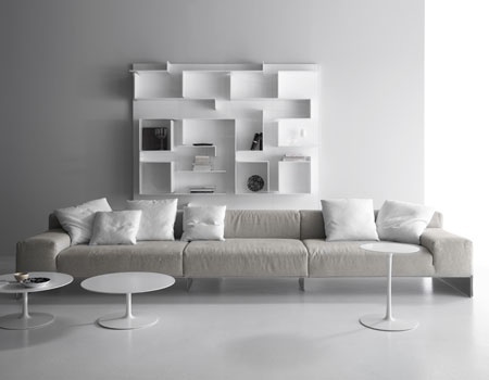 Sofa Dreibettzimmer Arch, MDF Italia