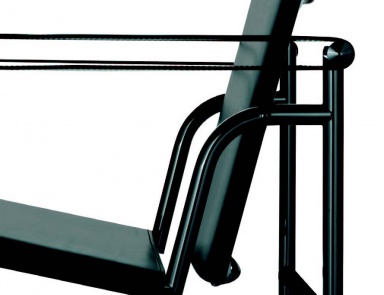 Sessel LC1 auf Chrom Rahmen, Cassina