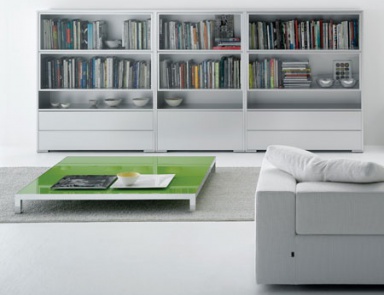 Bücherregal New Case, MDF Italia