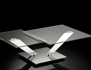 Couchtisch mit Basis aus Stahl Calypso, Naos