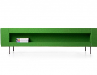 Dreibettzimmer Sofa Bottoni Shelf, Moooi