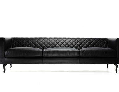Dreibettzimmer Sofa Boutique Leather, Moooi