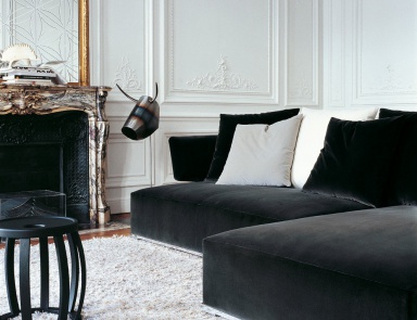 Ecksofa mit einem versteckten Frame, Amoenus - Maxalto
