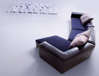 Halbrunde Couch Architettura, Erba Italia