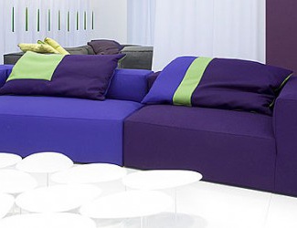 Zweisitzer Sofa Architettura, Erba Italia