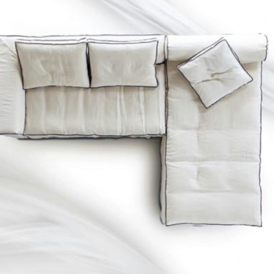Ecksofa Carta Bianca