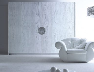 Kleiderschrank mit koplanaren Türen Circle, Ego