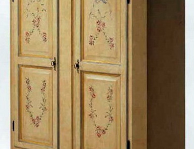 Kleiderschrank aus massivem Holz, Decor Stil