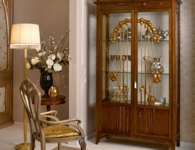 Sideboard aus Massivholz Liberty, Medea (Speisesäle im Jugendstil, Art nouveau, Liberty)