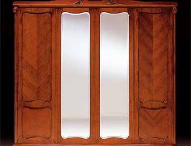 Kleiderschrank Liberty, Medea (Schlafzimmermöbel Jugendstil, Art nouveau und Liberty)