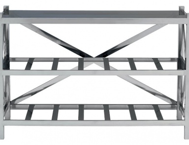 Tisch auf Metallrahmen, Horatio Console Table - Andrew Martin