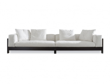 Modulares Sofa zum entspannen Alison black, Minotti