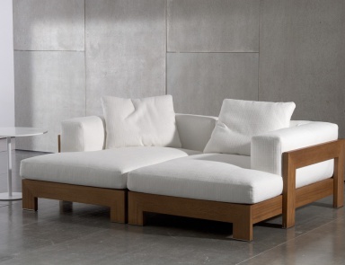 Modulare Sofas Alison Iroko, Minotti