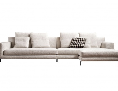 Modulares Sofa zum entspannen Allen, Minotti