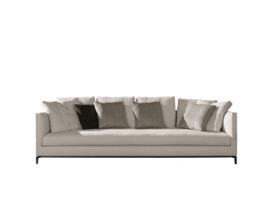 Dreibettzimmer Sofa Andersen Slim, Minotti