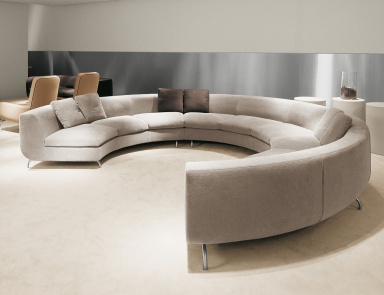 Modulares Sofa zum entspannen Dubuffet, Minotti