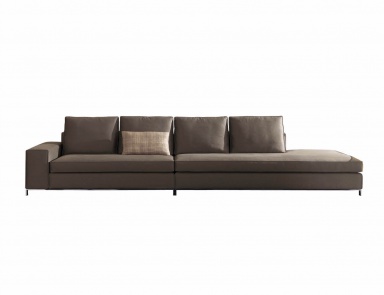 Modulares Sofa zum entspannen Williams, Minotti