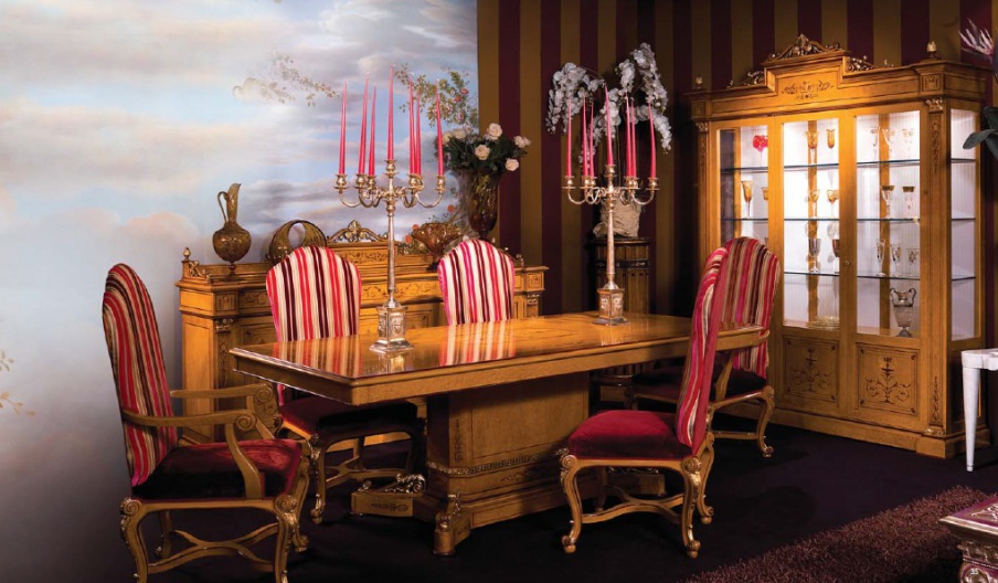 Esszimmer (Garnitur für das Esszimmer) Ezio Bellotti