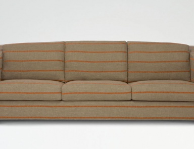 Dreibettzimmer Sofa Traviata, Armani Casa (rotes Sofa)