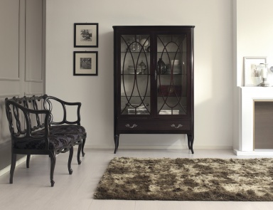 Vitrine aus Massivholz Dolcevita, Galimberti Nino