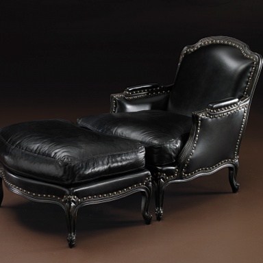 Sessel mit Hocker Pigra