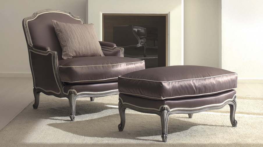 Sessel und Hocker Pigra, Galimberti Nino