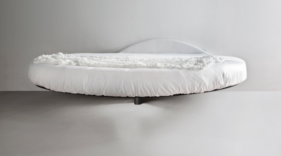 Rundes Bett Fluttua C, Lago