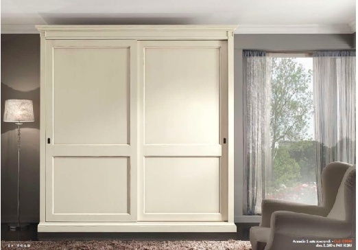 Kleiderschrank mit Schiebe-Türen, Lubiex