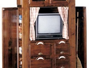 Schrank für TV aus Massivholz, Maggi Massimo