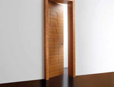 Fluegeltueren Words "Graffiti", Laurameroni (Designermöbel für das Badezimmer)