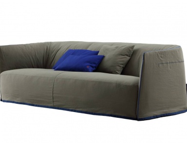 Doppel-Sofa, Santa Monica - Poliform (Zweisitzer Sofa)