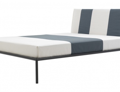 Bett mit hohem Kopfteil Altoletto, Cappellini