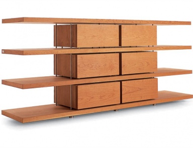 Sideboard Piano Design, Riva 1920 (Vitrine Sideboard für die Küche, Italien)