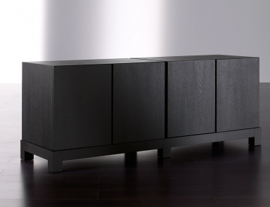 Kommode aus Holz Douglas, Meridiani