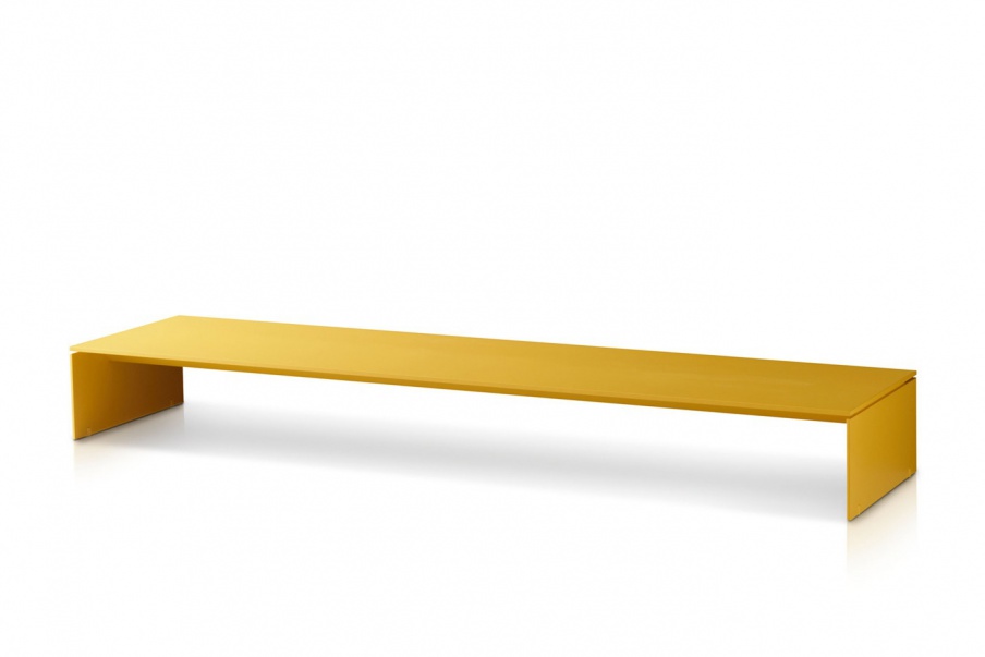 Bench Modern Light mit Metallrahmen, Porro