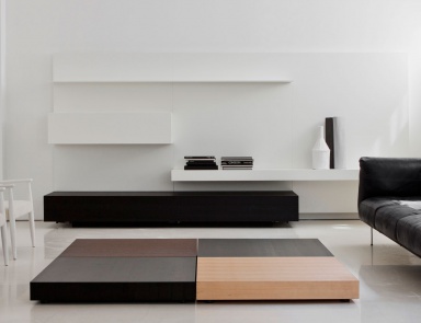 Niedriger Couchtisch Modern Panca, Porro