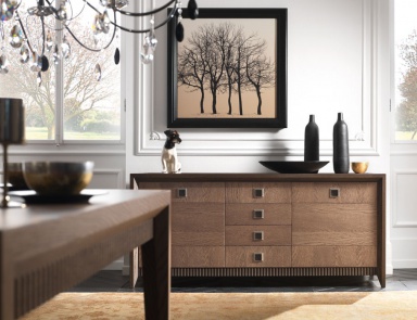 Sideboard aus Naturholz Aktual, FM Bottega D ' Arte