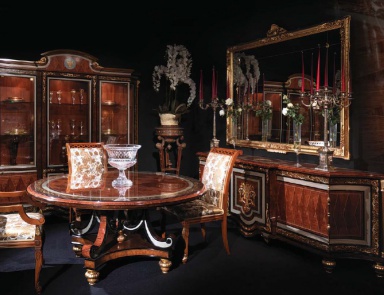 Esszimmer (Garnitur für das Esszimmer), Ezio Bellotti