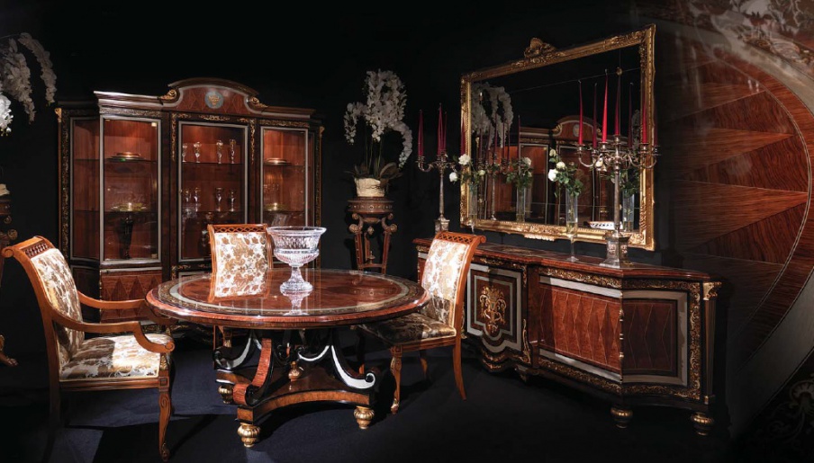 Esszimmer (Garnitur für das Esszimmer), Ezio Bellotti