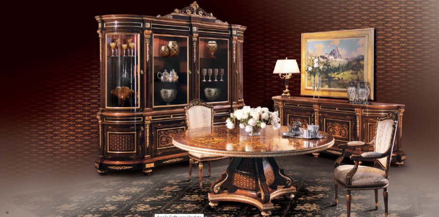 Esszimmer (Garnitur für das Esszimmer), Ezio Bellotti