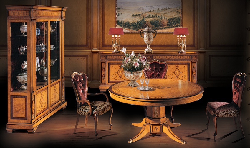 Esszimmer (Garnitur für das Esszimmer), Ezio Bellotti