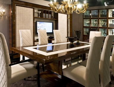 Die Garnitur für das Esszimmer Dolcevita, Minotti Collezioni