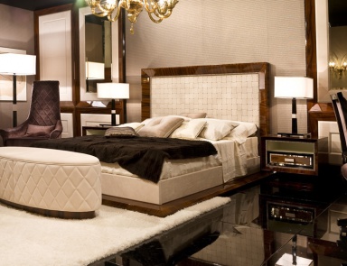 Schlafzimmer (für das Schlafzimmer eingerichtet) Dolcevita, Minotti Collezioni