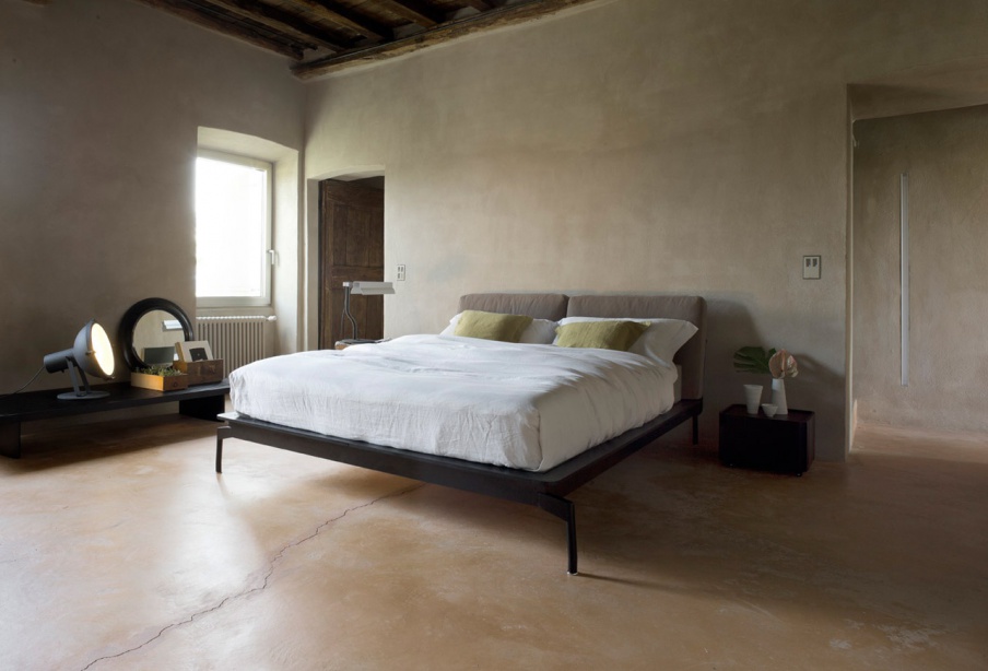Das Bett Sled Slim, Cassina
