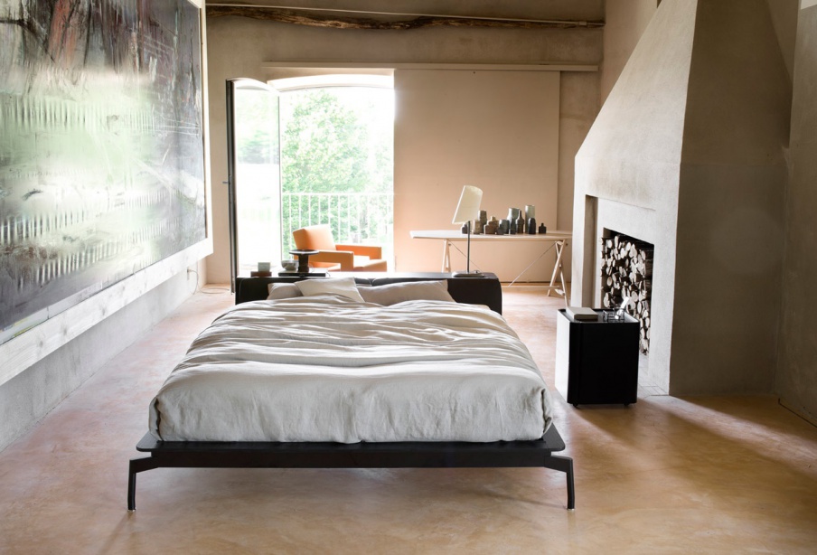 Das Bett Sled Slim Bed, Cassina