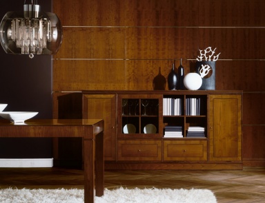 Die Garnitur für das Esszimmer Cubica, Minotti Collezioni