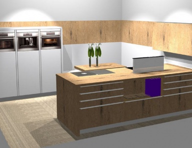 Küche Kitchen 5, Bauformat
