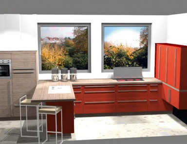 Küche Kitchen 18, Bauformat