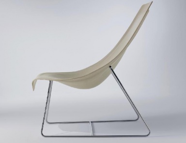 Stuhl mit Metallbeinen Light Oyster, I4 Mariani